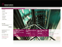 Tablet Screenshot of danotherm.com