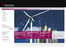 Tablet Screenshot of danotherm.dk